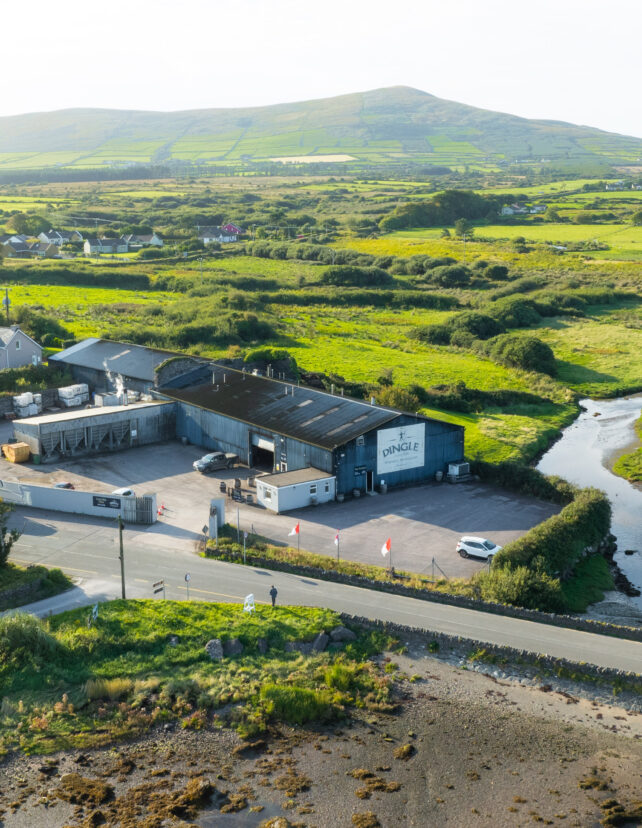 Dingle Distillery - drone view