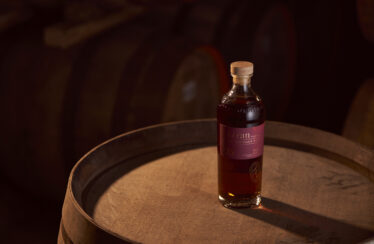 Arran 25 Year Old Whisky on a barrel