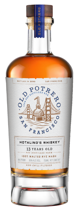Old Potrero Hotaling's Bottle in Bond 13YO Whiskey