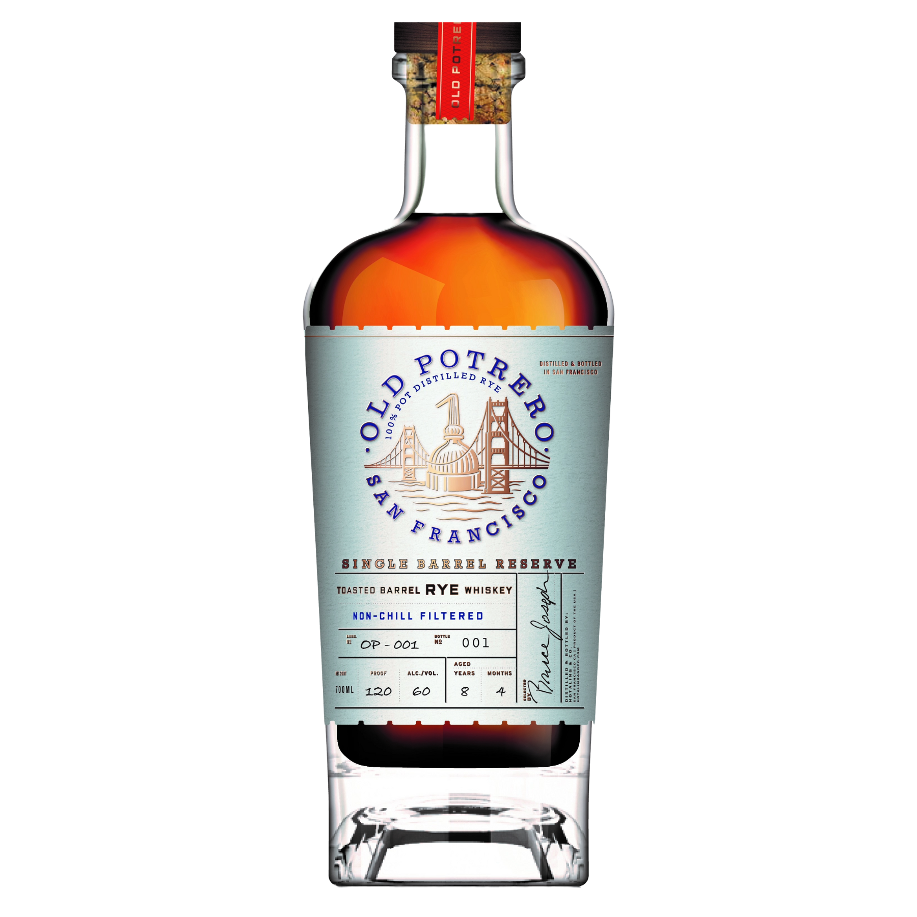 Old Potrero Toasted Barrel Single Barrel Whiskey