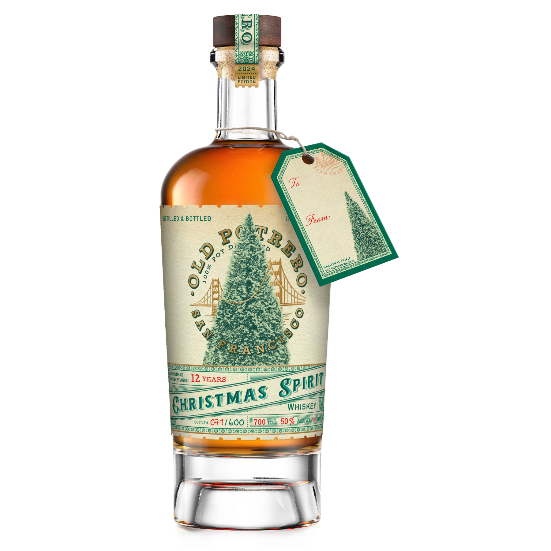 Old Potrero Christmas Spirit Whiskey