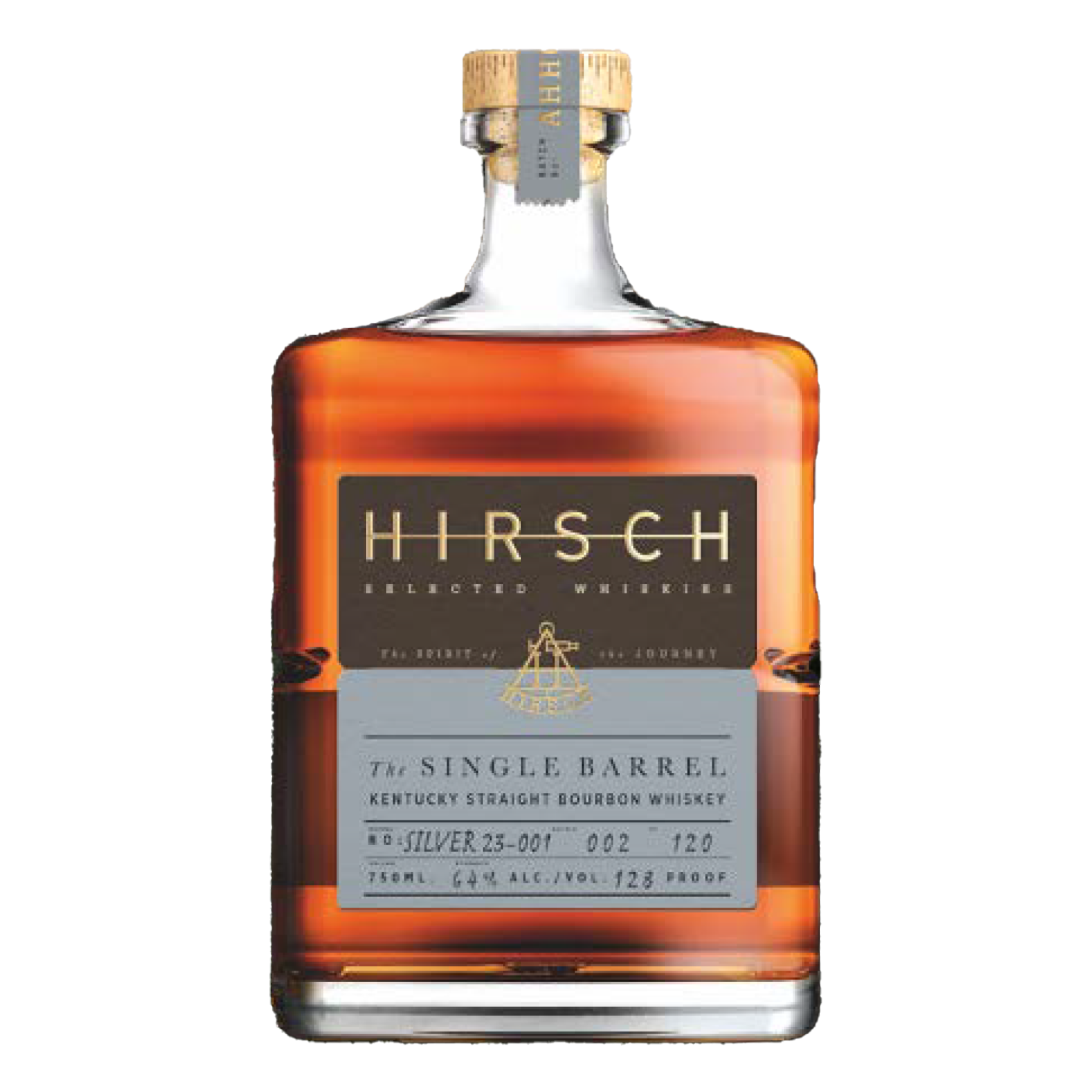 Hirsch The Single Barrel Silver Whiskey