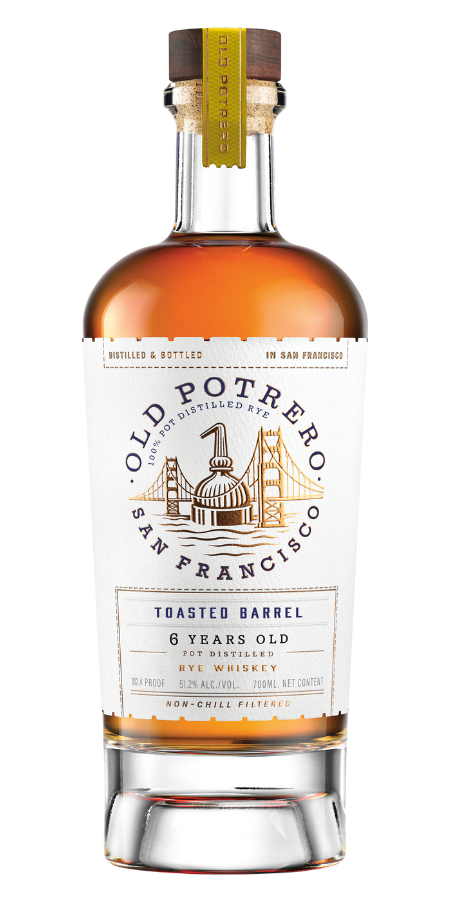 Old Potrero Toasted Barrel 6YO Whiskey