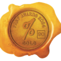 PR%F Awards Badge Gold Medal